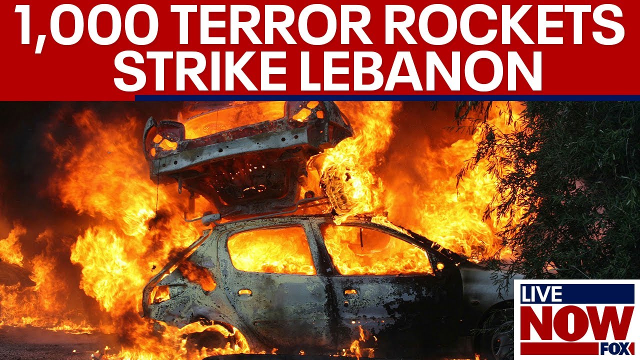 1,000 terrorist rockets hit Lebanon, Israel says, as tensions rise with Hezbollah | LiveNOW from FOX