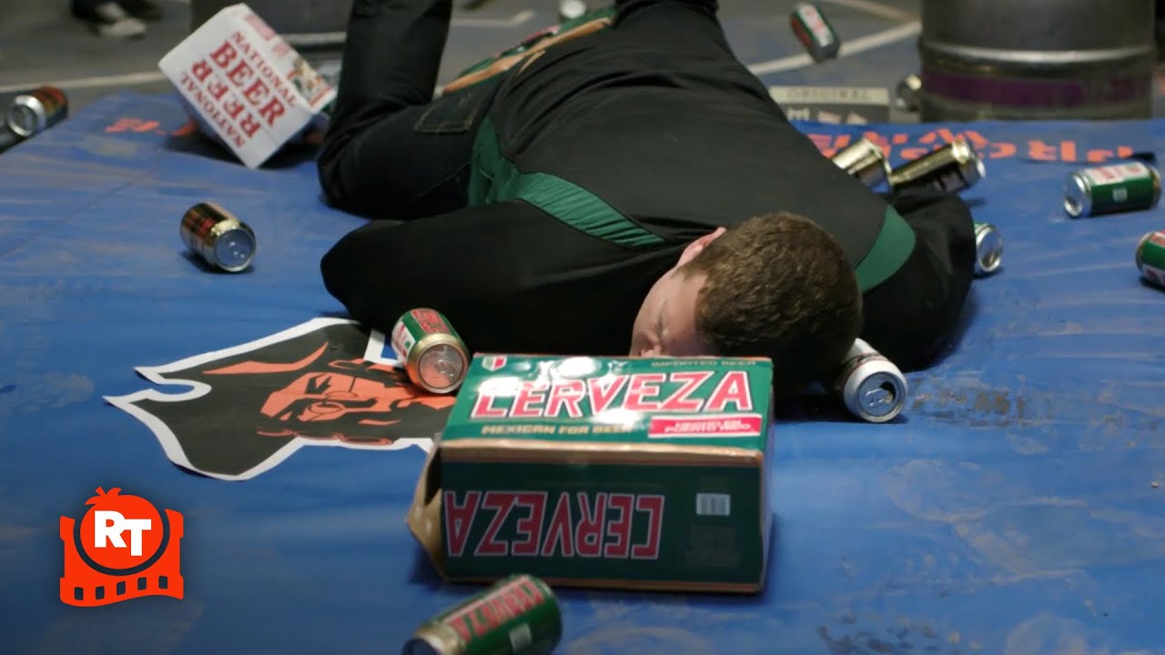 22 Jump Street (2014) – Frat Hazing Beer Jump Scene | Movieclips