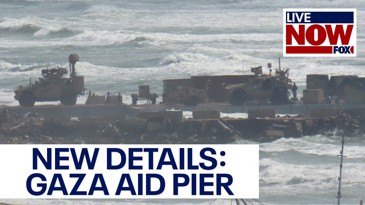 $230 million Gaza aid pier removed again, may not return | LiveNOW from FOX