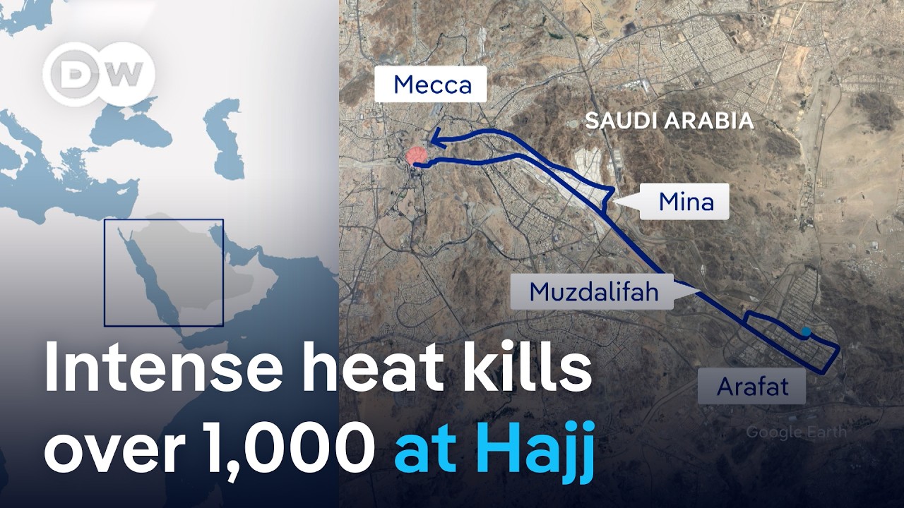 After over 1,000 deaths: How to make Hajj safer in extreme heat? | DW News
