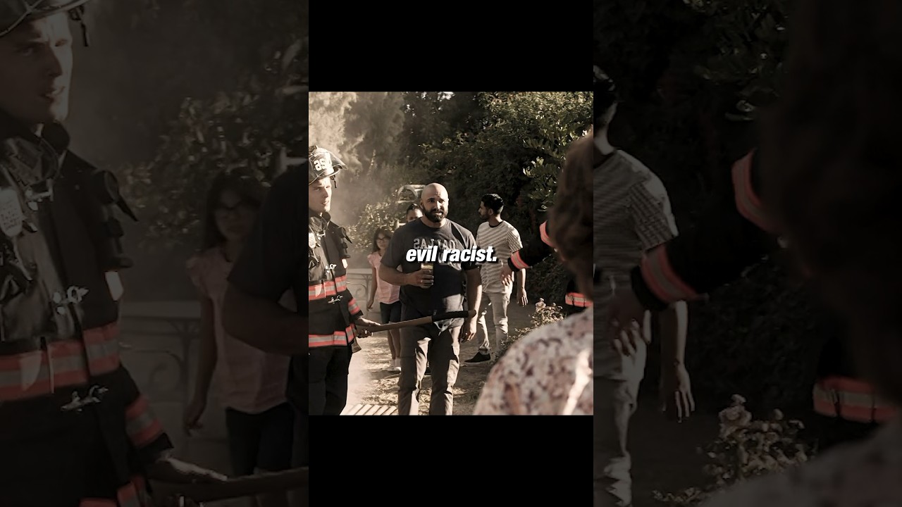 An old r**ist woman called the cops on her neighbor🤦‍♂️😨 #movie #series