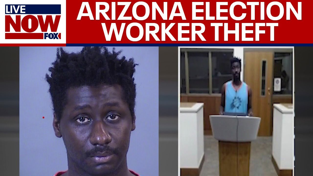 Arizona election worker arrested for stealing security equipment | LiveNOW from FOX
