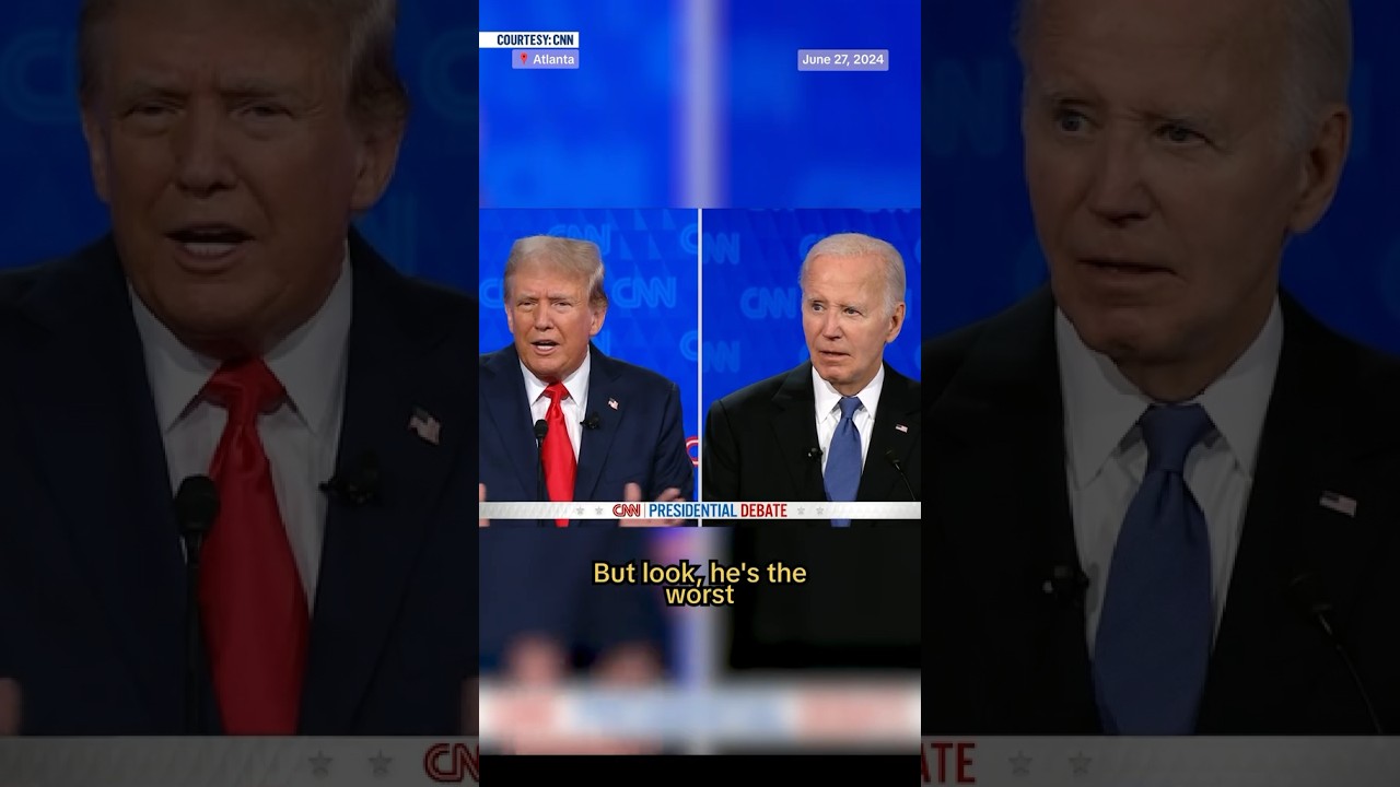 Biden and Trump argued back argued which one is America’s all-time worst president.