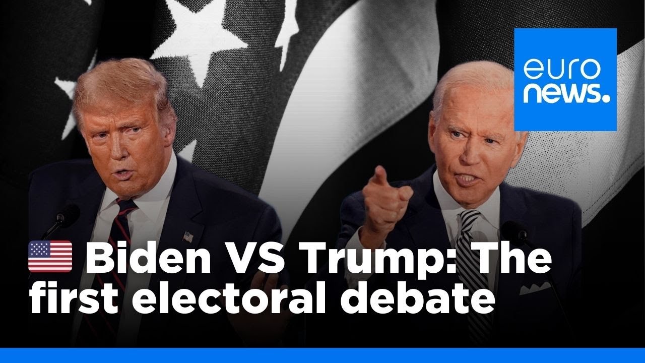 Biden stumbles and Trump tells tall tales during first election debate | euronews 🇬🇧