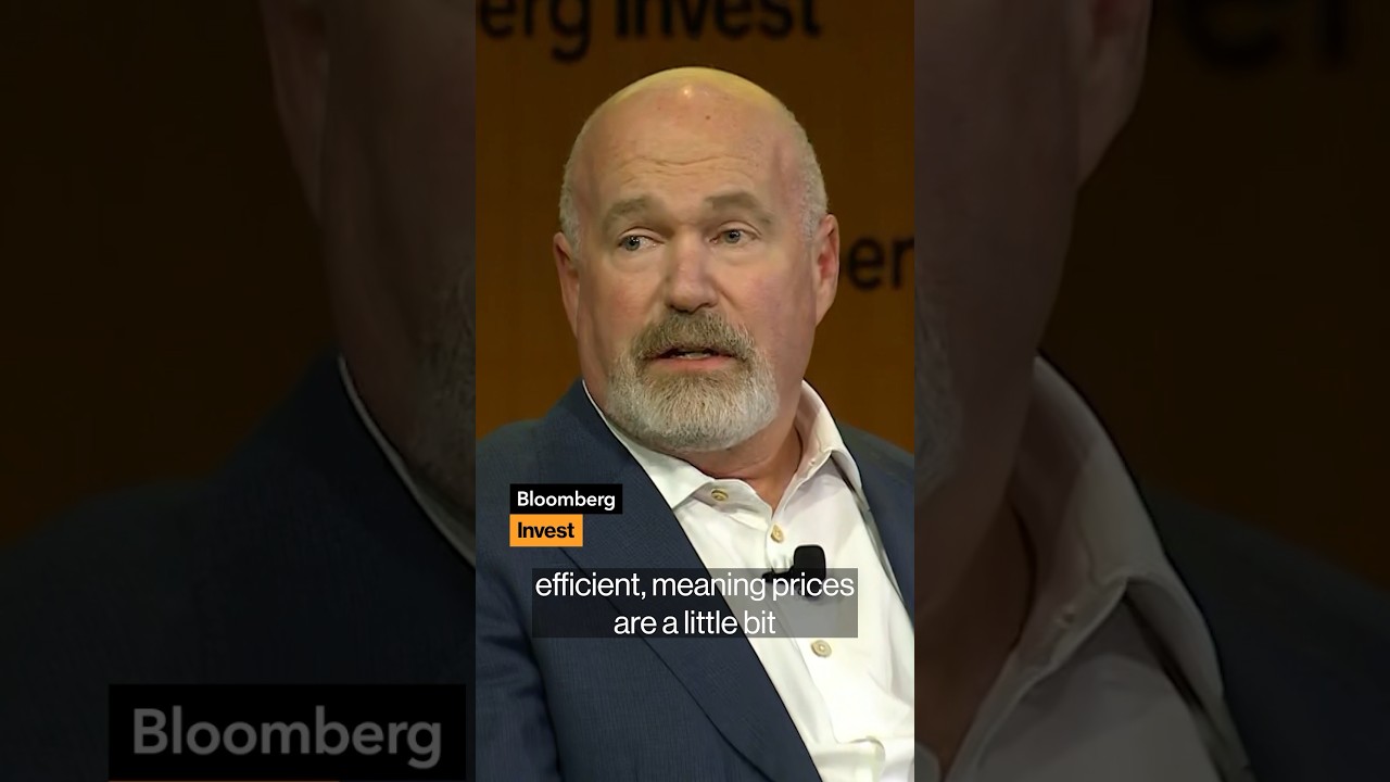 Bloomberg Invest: Asness Says Markets need to be more efficient