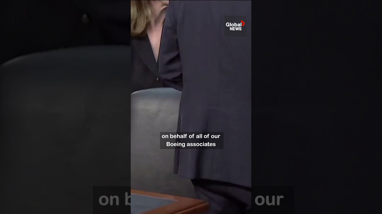 Boeing CEO apologizes to families who lost loved ones in 737 Max crashes