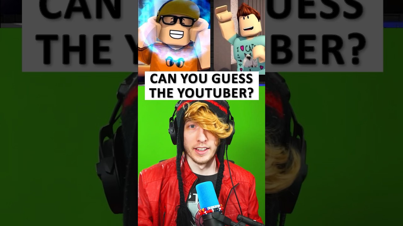 Can You Guess The Roblox YouTuber?