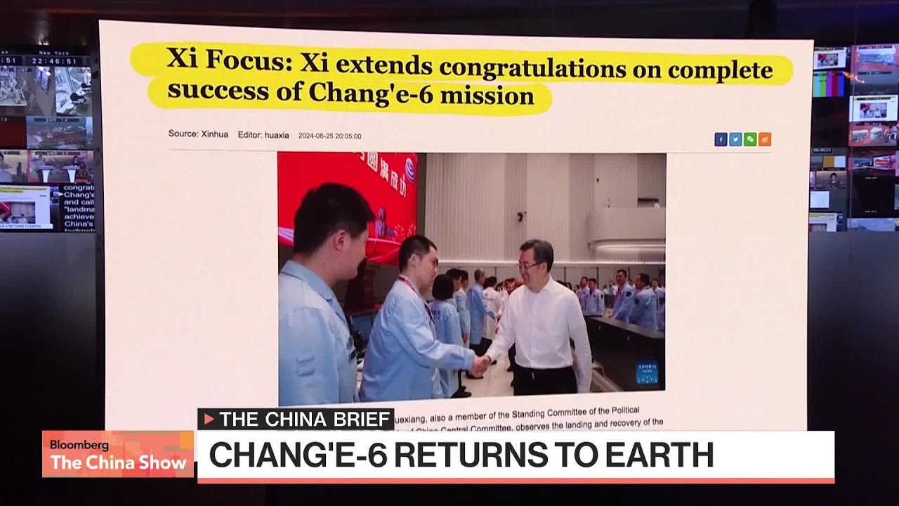 China Hails Chang’e Moon Mission Success