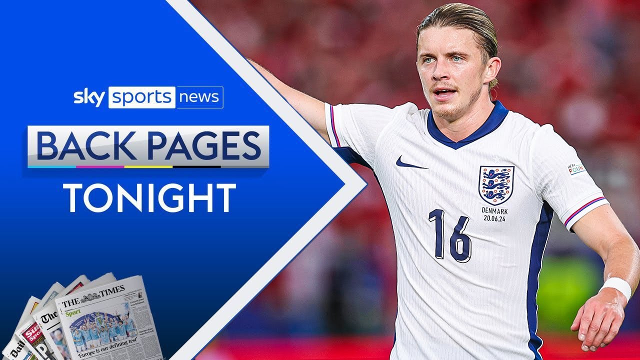 Conor Gallagher set to start for England against Slovenia 🏴󠁧󠁢󠁥󠁮󠁧󠁿