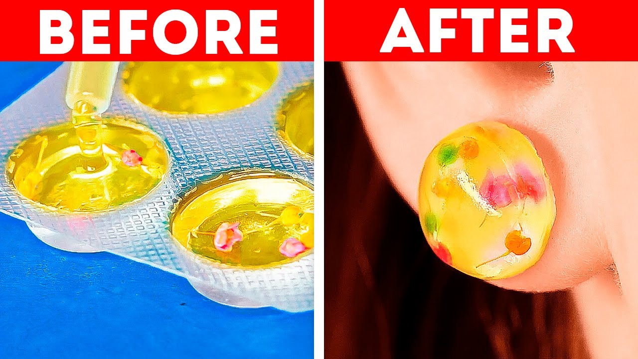 Cool crafts and jewelry from epoxy, wax, hot glue