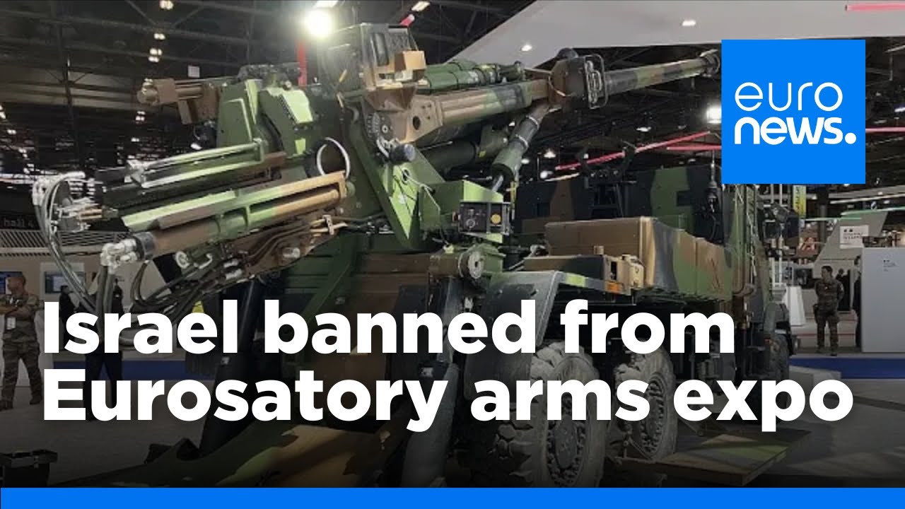 Court ruling bans Israeli nationals and companies from major arms expo in Paris | euronews 🇬🇧