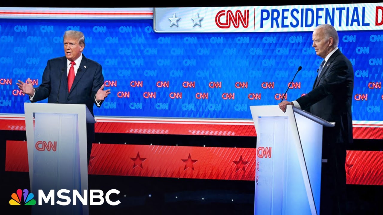 Decision 2024 and the first debate between Trump and Biden