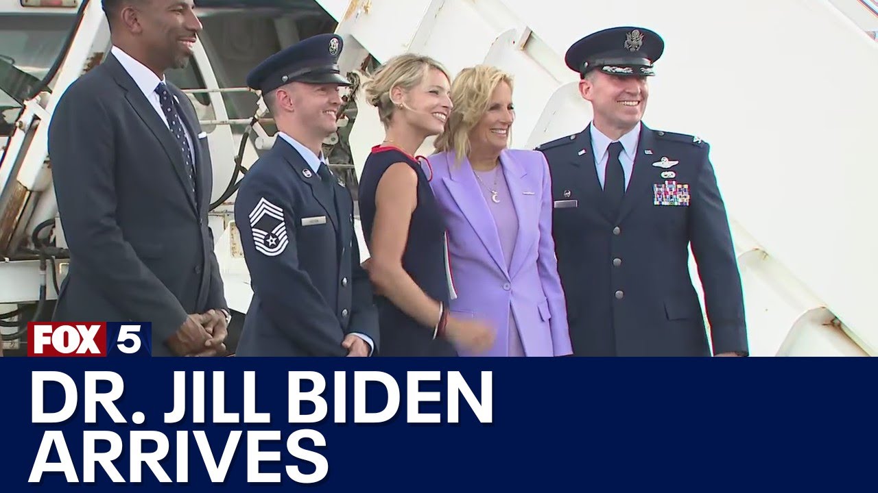 Dr. Jill Biden arrives in Atlanta for debate | FOX 5 News