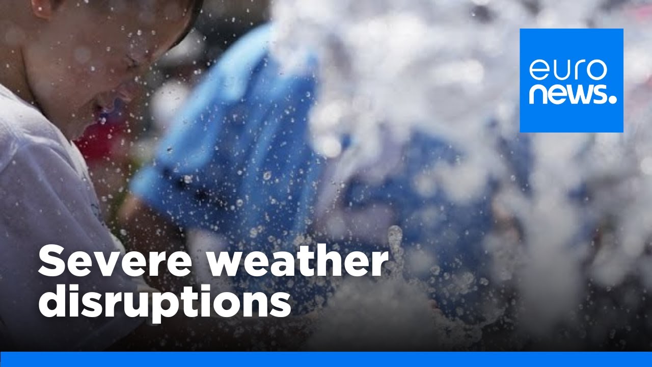 Extreme weather strikes Europe with heatwaves and storms | euronews 🇬🇧