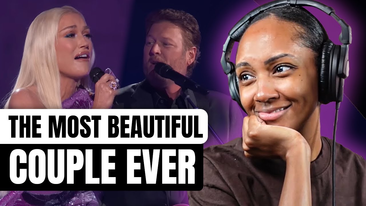FIRST TIME REACTING TO | Blake Shelton and Gwen Stefani “Purple Irises”
