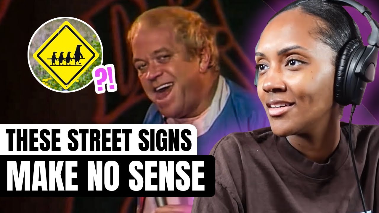 FIRST TIME REACTING TO | JAMES GREGORY: STREET SIGNS THAT MAKE NO SENSE