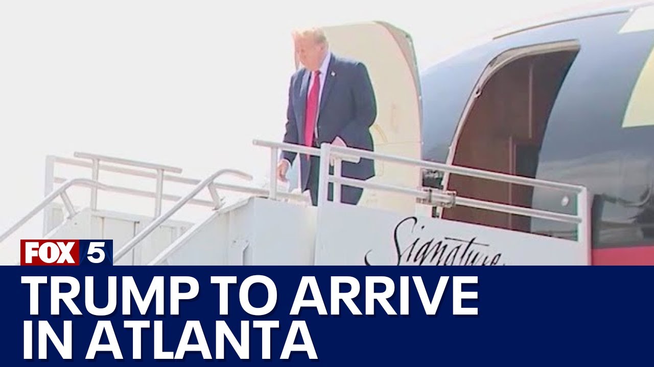 Former President Trump to land in Atlanta | FOX 5 News
