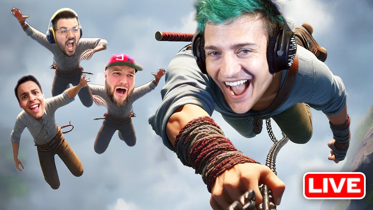 Fortnite Into Chained Together With Friends 🔴 Live