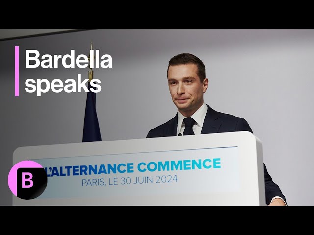 French Elections: Jordan Bardella Says Presidential Camp ‘No Longer Able to Prevail’