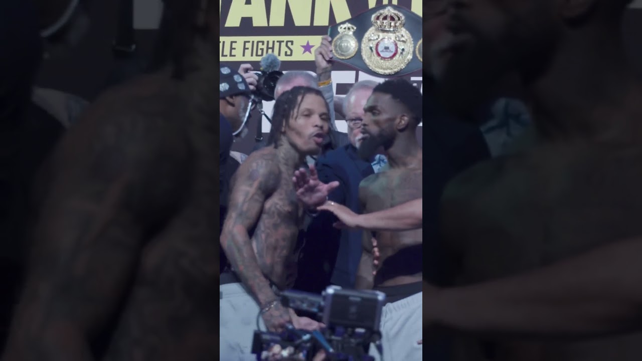 Gervonta Davis vs Frank Martin weigh in was wild 👊🏿