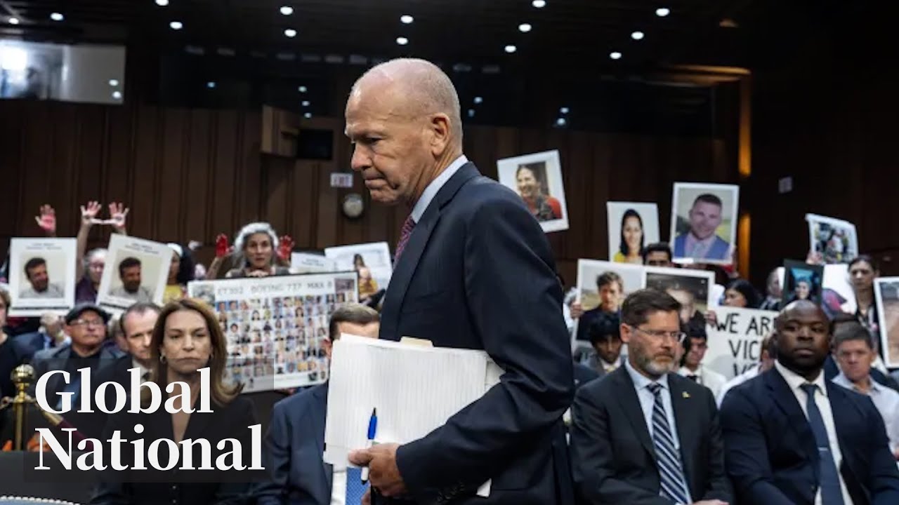 Global National: June 18, 2024 | Crash victims’ families, US lawmakers confront Boeing CEO