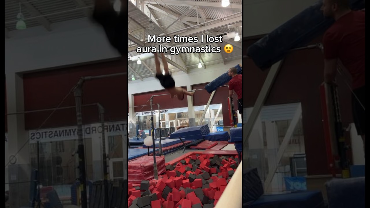 Good thing you automatically get +1 billion for doing gymnastics 😅 #gymnast #gymnastics #sports #d1