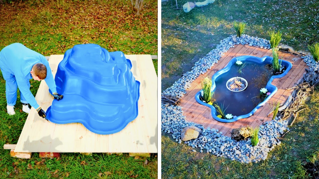 How to Build a Stunning DIY Garden Pond!