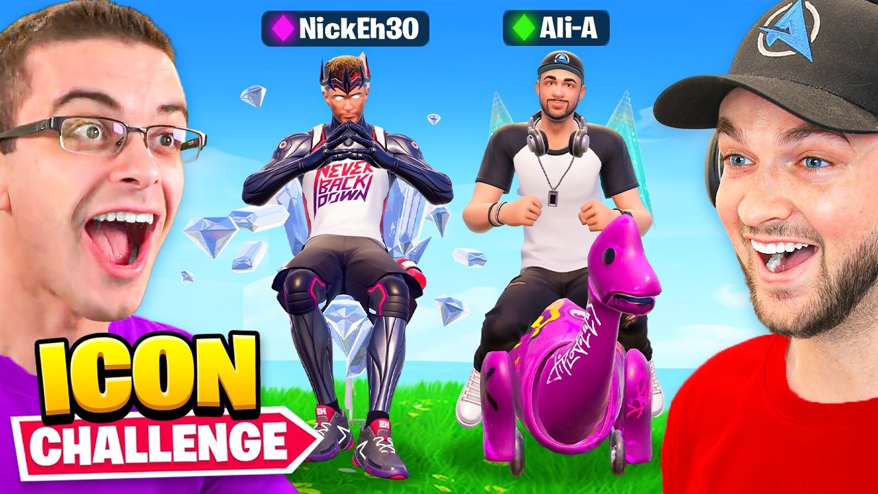 I Challenged Nick Eh 30 in Fortnite!