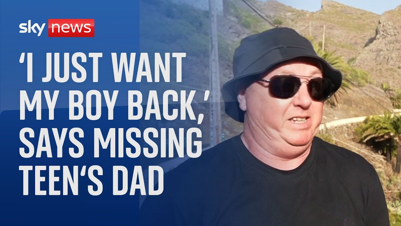 ‘I just want my boy back,’ says dad of missing teenager Jay Slater