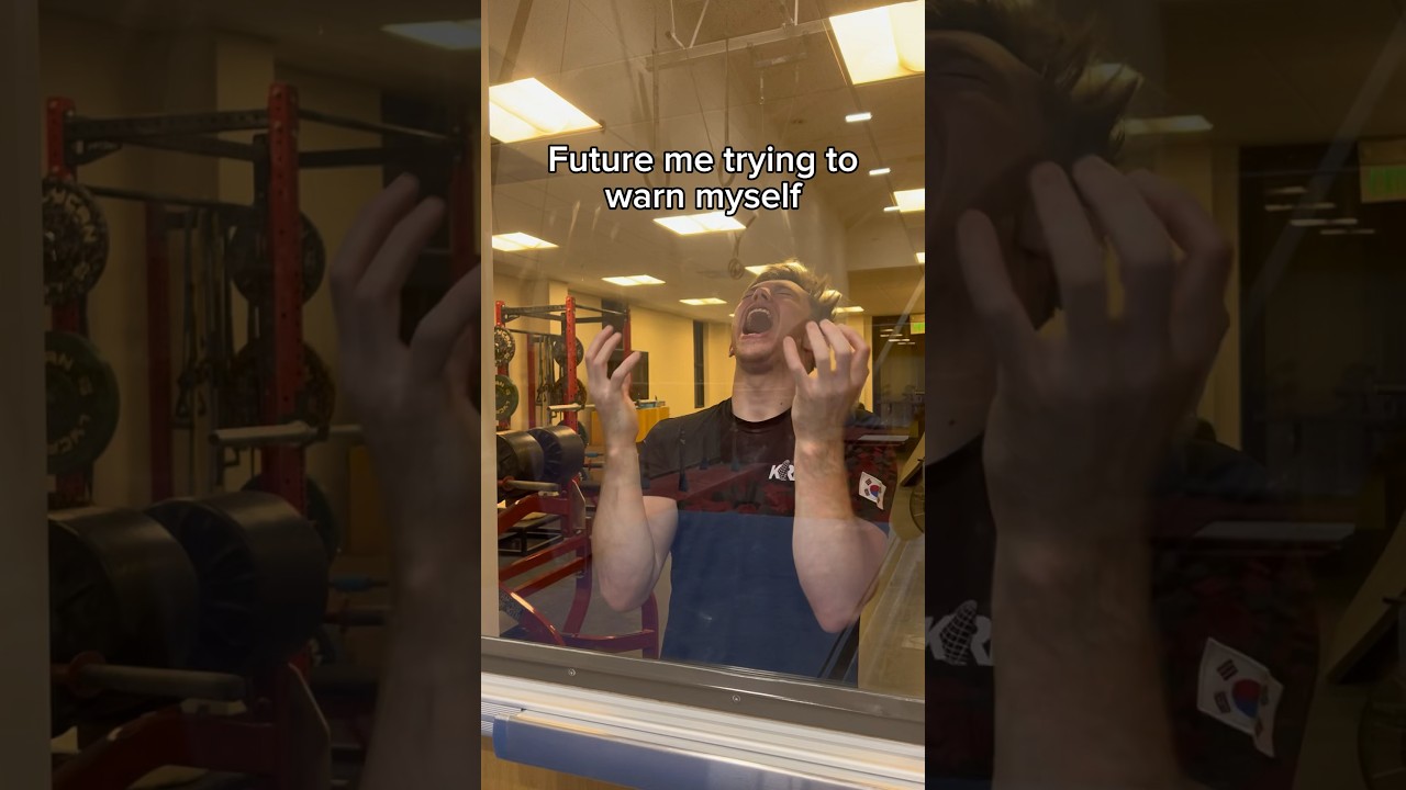 I tried to warn myself 😭 #interstellar #sports #gymnast #gymnastics #ncaa #d1 #olympics #flip #lol