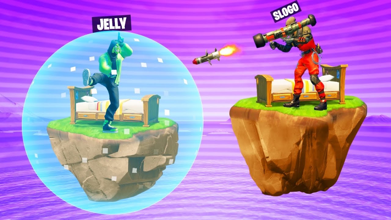 I TROLLED Slogo In Fortnite Bedwars!