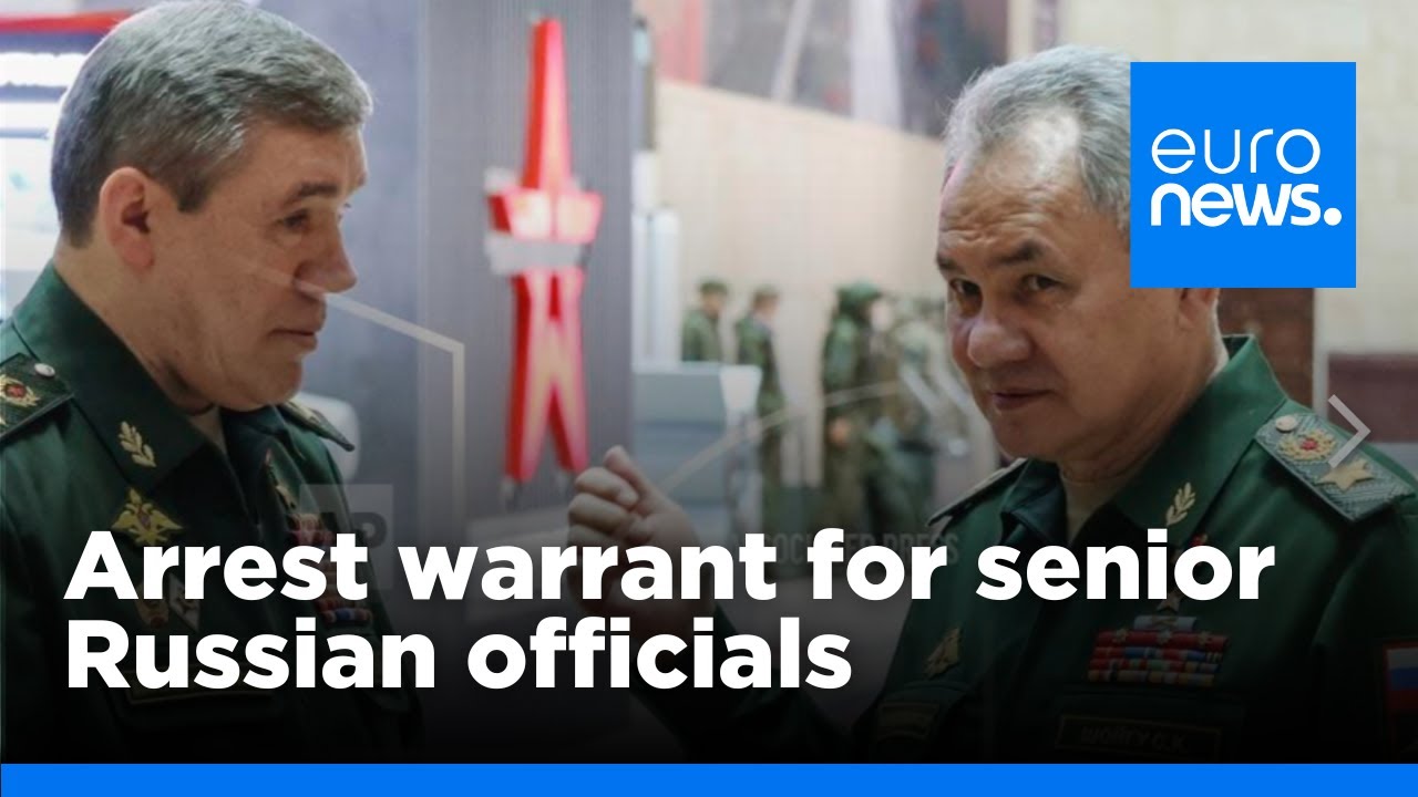 ICC seeks arrest of Russian officials over attacks on Ukrainian civilian targets | euronews 🇬🇧