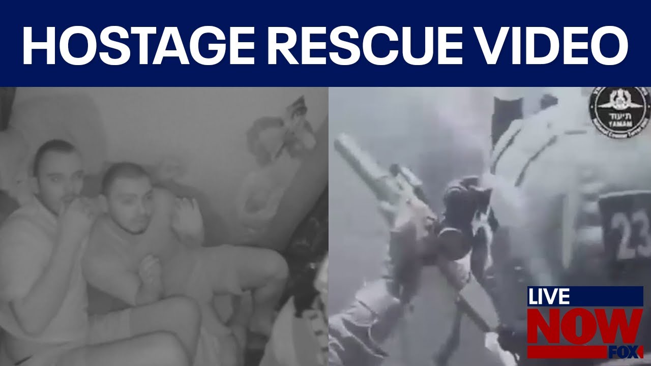 Israel-Hamas war: Israeli police rescue hostages during high-risk raid | LiveNOW from FOX