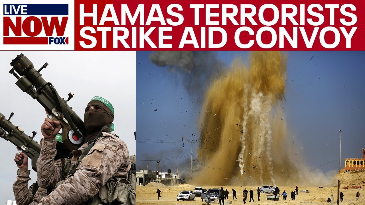 Israel-Hamas war: Terrorists strike aid convoy carrying children  | LiveNOW from FOX