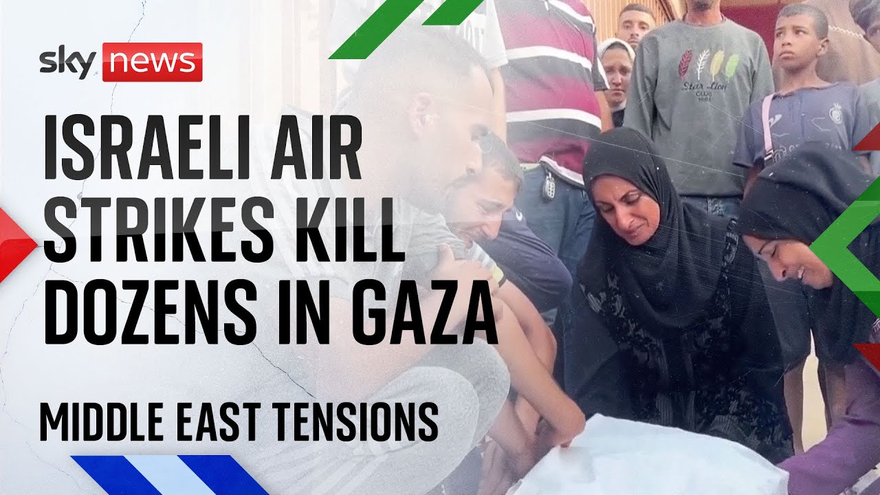 Israeli air strikes kill at least 42 in Gaza but IDF deny tank attack in Rafah refugee camp