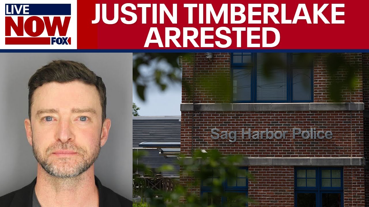 Justin Timberlake arrested for DWI in the Hamptons | LiveNOW from FOX