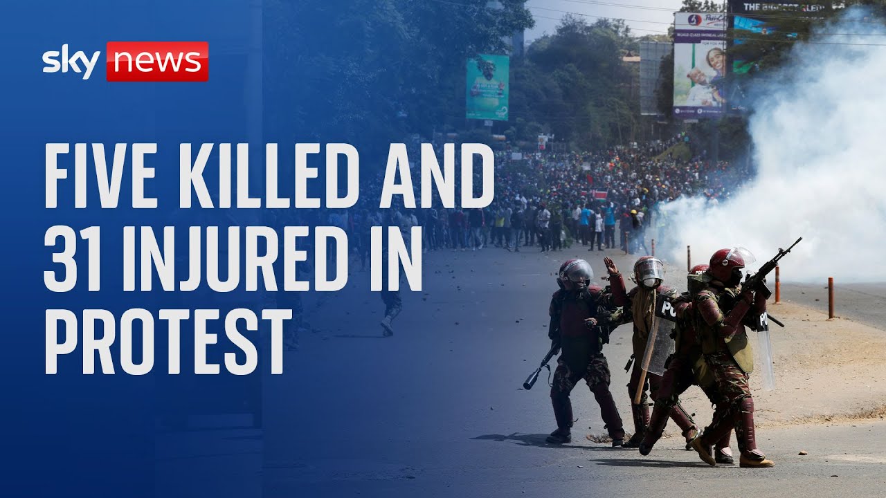 Kenya protesters shot dead and fires started in parliament after controversial tax bill passes