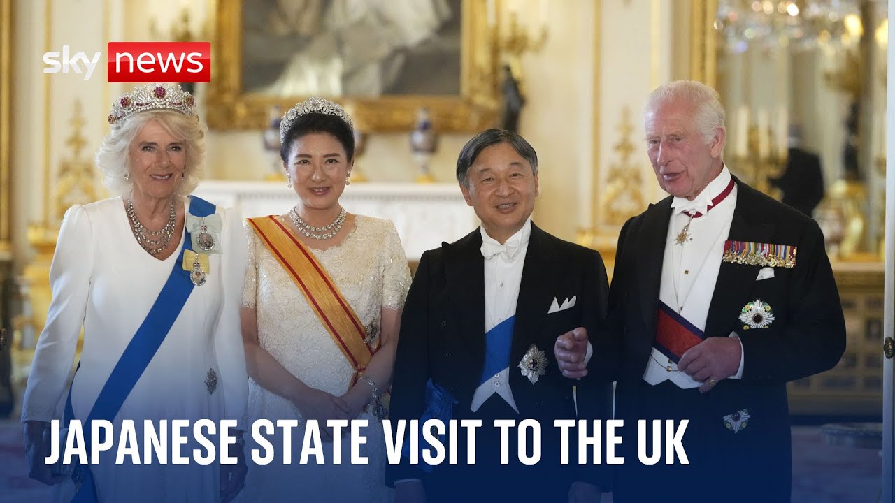 King and Queen welcome Emperor and Empress of Japan in state visit