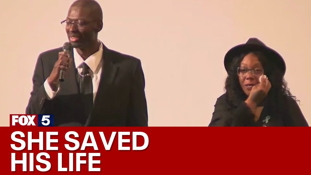 Leukemia survivor meets stem cell donor | FOX 5 News