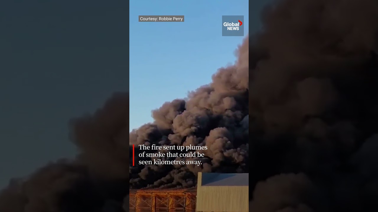 Massive fire destroys old, unused rail bridge in BC