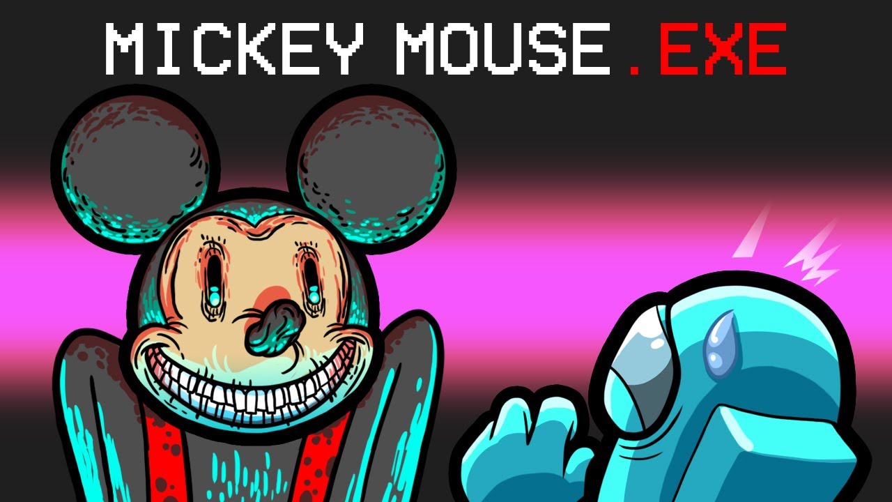 Mickey Mouse.EXE in Among Us