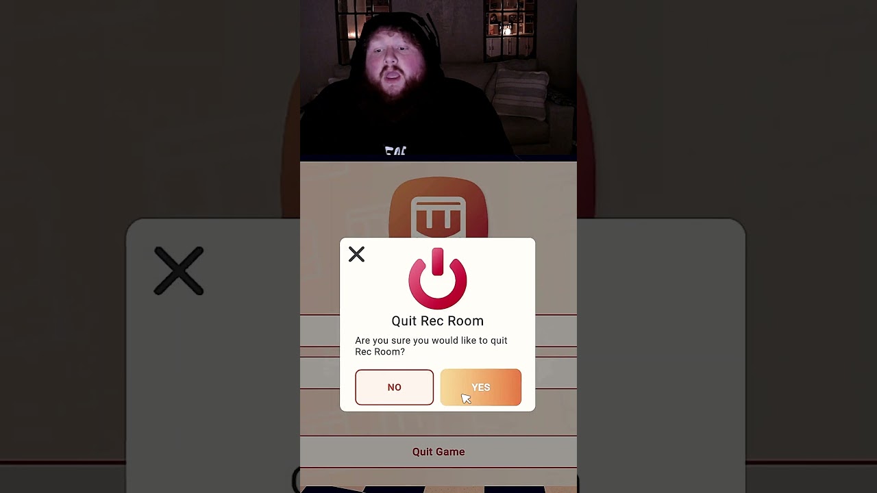 never joining a public rec room lobby again