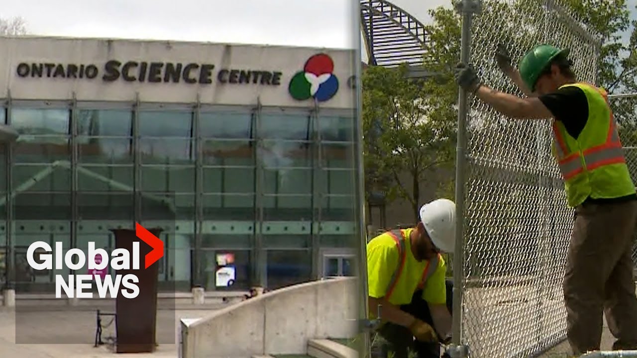 Ontario Science Centre shut down by Ford government over structural concerns