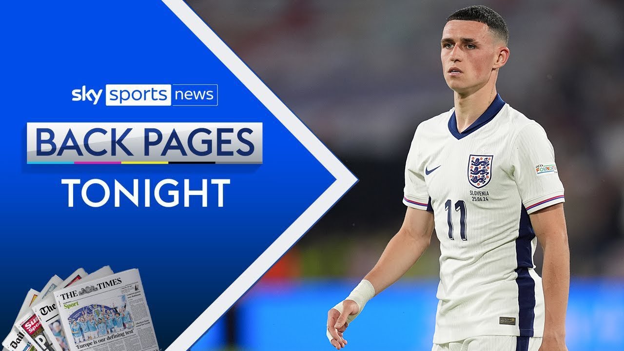 Phil Foden temporarily leaves England squad to be with his pregnant girlfriend | Back Pages Tonight