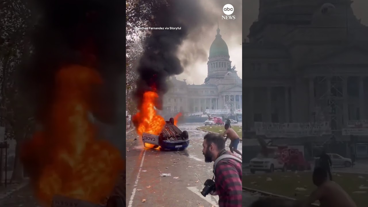 Protest erupts in Argentina after Ley de Bases passes