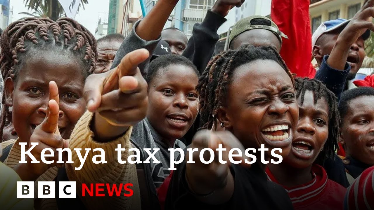 Protests in Nairobi over Kenya government’s tax hikes | BBC News