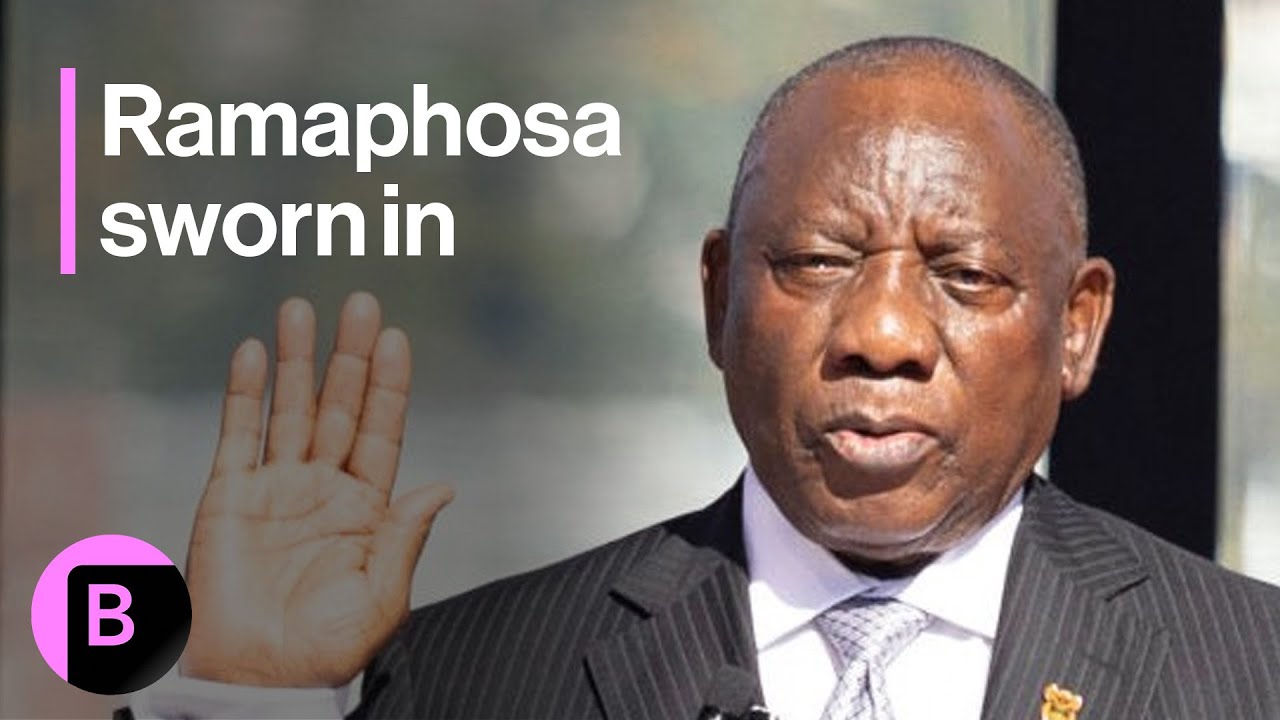 Ramaphosa Sworn In for New Term as South Africa President