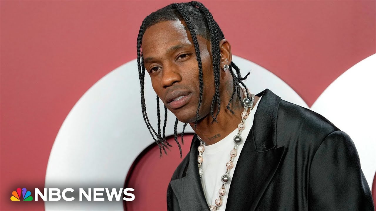 Rapper Travis Scott charged with intoxication and trespassing in Miami Beach