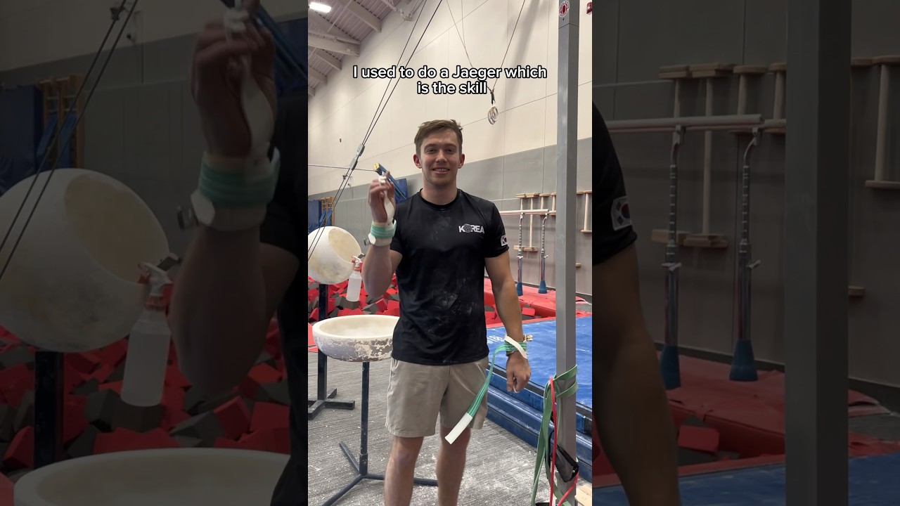 Relearning a Jaeger 😳 #gymnastics #gymnast #sports #ncaa #olympics #olympic #d1