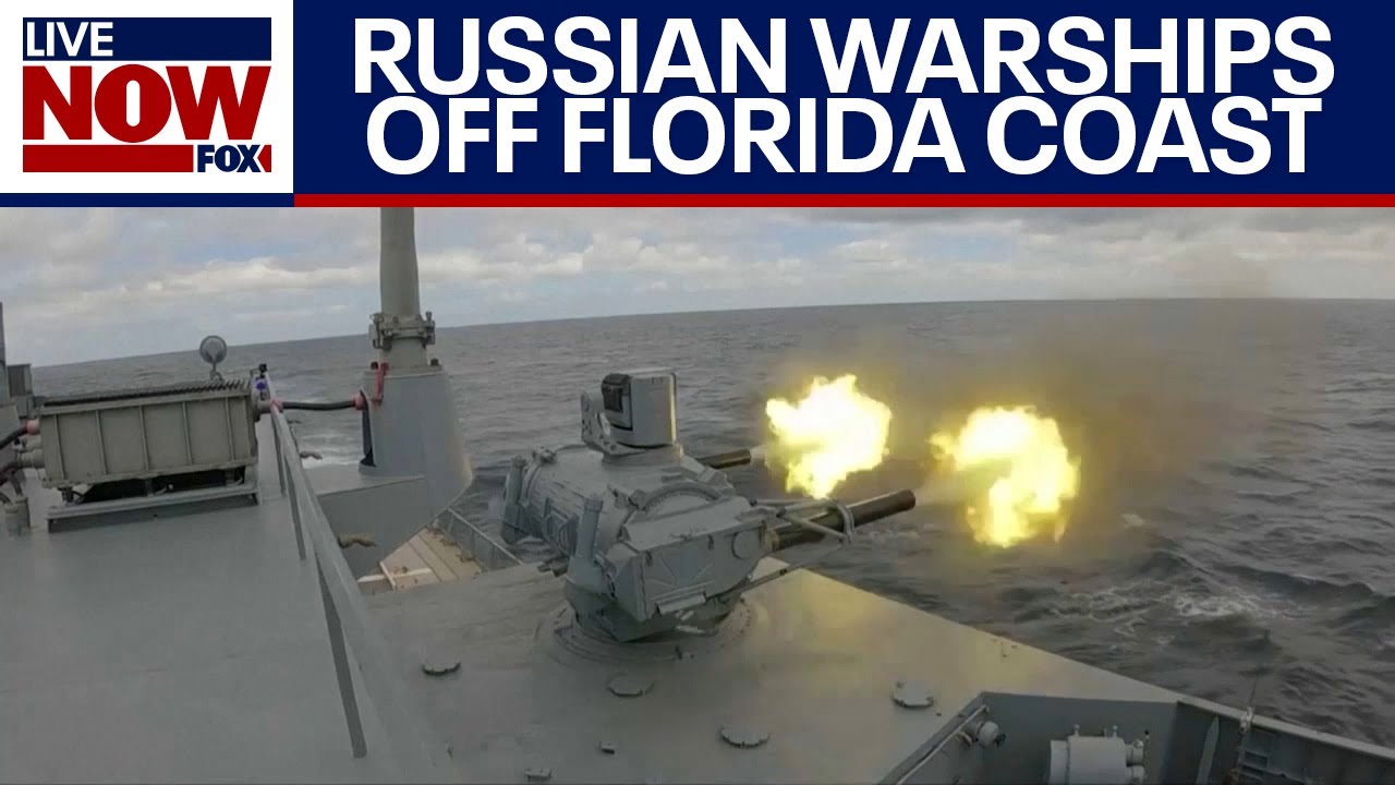 Russian warships near Florida coast armed with hypersonic missiles | LiveNOW from FOX